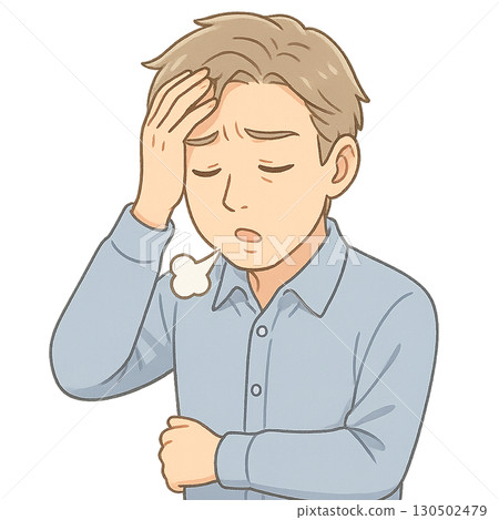 陷入困境的人的例證 陷入困境的人的例證 130502479