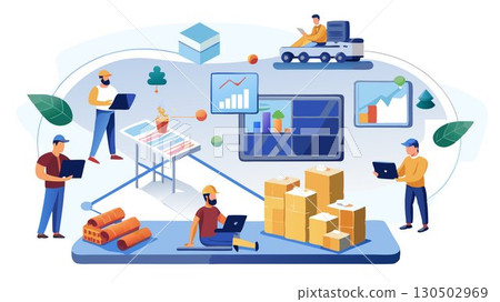 Enhance collaboration and communication across your supply chain network with our integrated inventory management platform. 130502969