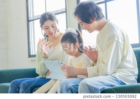 家庭打可視電話 130503092