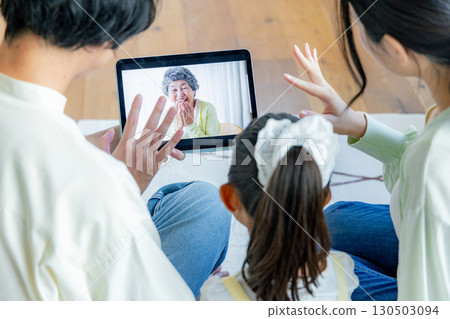 家庭打可視電話 130503094