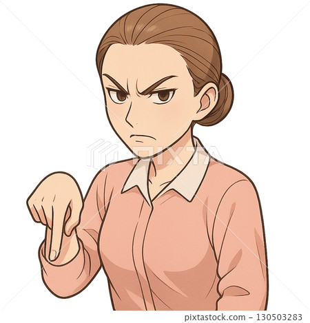 An angry lady 130503283