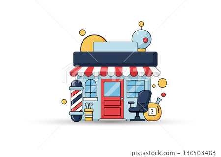 shopping design over blue background vector illustration shopping design over blue background vector illustration 130503483
