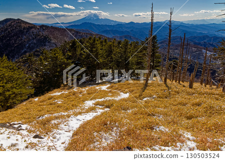 富士山從山上看到 130503524