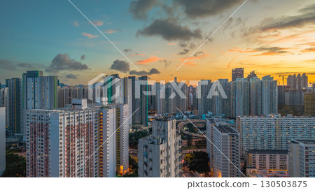 Aug 12 2025 Residential Buildings At Ping Shek Estate Hong Kong Aug 12 2025 Residential Buildings At Ping Shek Estate Hong Kong 130503875
