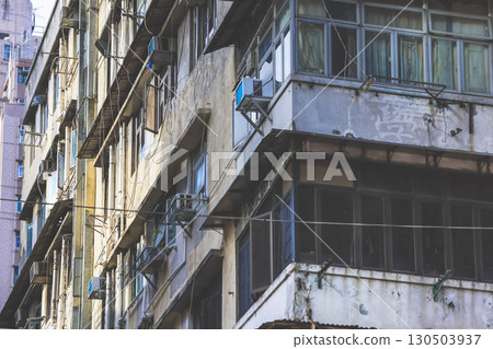 Aug 30 2025 Historic Tong Lau Buildings in Mong Kok Streets Aug 30 2025 Historic Tong Lau Buildings in Mong Kok Streets 130503937