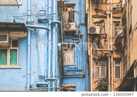 Aug 30 2025 Historic Tong Lau Buildings in Mong Kok Streets 130503947