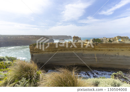 Loch Ard Gorge at Port Campbell National Park in Victoria, Australia. 130504008