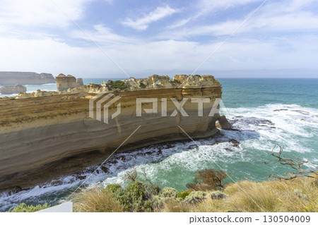 Loch Ard Gorge at Port Campbell National Park in Victoria, Australia. 130504009