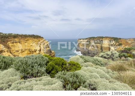 Loch Ard Gorge at Port Campbell National Park in Victoria, Australia. 130504011