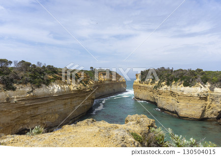 Loch Ard Gorge at Port Campbell National Park in Victoria, Australia. 130504015