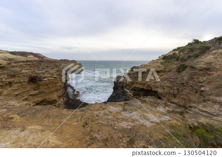 The Grotto is a sinkhole geological formation and tourist attraction at the Great Ocean Road outside Port Campbell, Victoria, Australia. 130504120