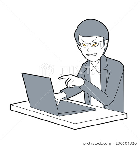 一名男子策劃網路犯罪 一名男子策劃網路犯罪 130504320