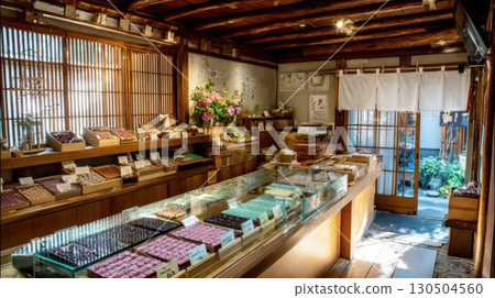 Retro Japanese sweets shop 130504560