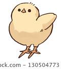 Cute chick illustration 130504773