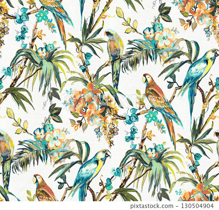 Assorted Artistic Floral And Botanical Patterned Decorative Paper Collection 130504904