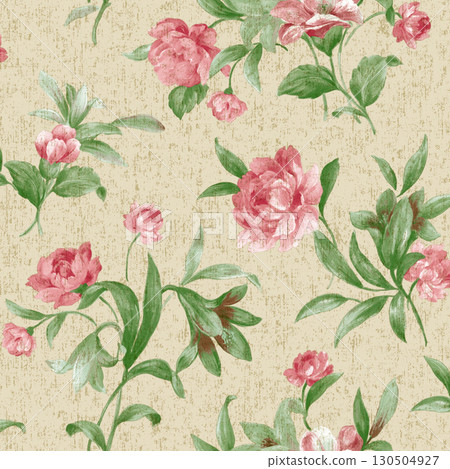 Assorted Artistic Floral And Botanical Patterned Decorative Paper Collection Assorted Artistic Floral And Botanical Patterned Decorative Paper Collection 130504927