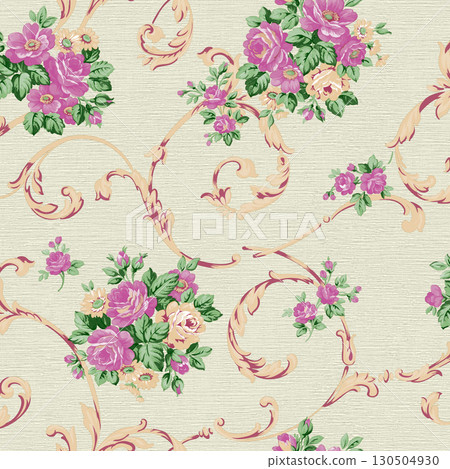 Assorted Artistic Floral And Botanical Patterned Decorative Paper Collection Assorted Artistic Floral And Botanical Patterned Decorative Paper Collection 130504930