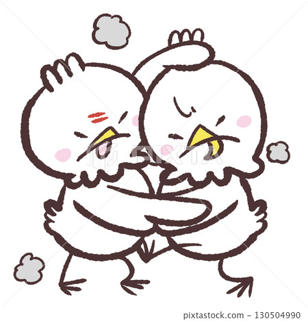 鬥白鳥的插圖 鬥白鳥的插圖 130504990
