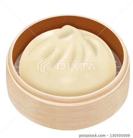 Chinese steamed buns in a steamer Chinese steamed buns in a steamer 130505009