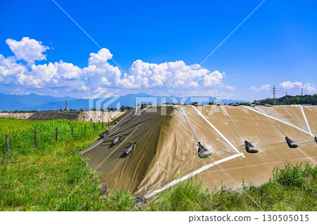 Expressway construction site Matsumoto City Expressway construction site Matsumoto City 130505015