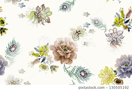 Varied Floral And Whimsical Patterned Decorative Paper Assortment Varied Floral And Whimsical Patterned Decorative Paper Assortment 130505192