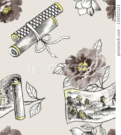 Varied Floral And Whimsical Patterned Decorative Paper Assortment Varied Floral And Whimsical Patterned Decorative Paper Assortment 130505221