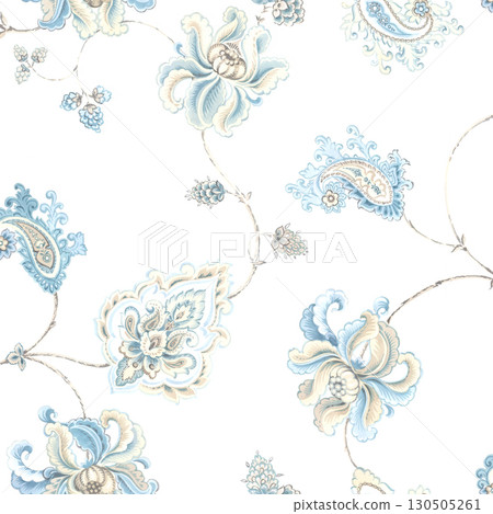 Assorted Artistic Floral And Scenic Patterned Decorative Paper Collection 130505261