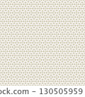 Scandinavian style flower tile seamless pattern background (gold) 130505959