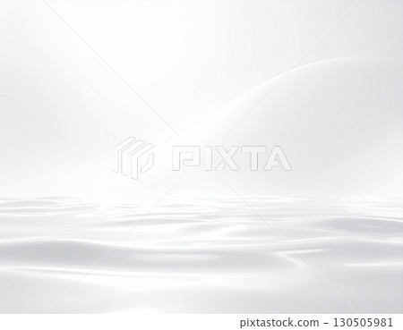 白色波浪的圖像 白色波浪的圖像 130505981