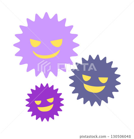 Virus and bacteria characters Virus and bacteria characters 130506048