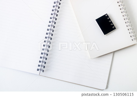 A spiral or ring notebook for easy writing A spiral or ring notebook for easy writing 130506115