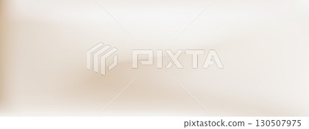 Soft pearl cream and nacreous minimalistic banner. Smooth pale ecru gradient with sandy waves. Vector background Soft pearl cream and nacreous minimalistic banner. Smooth pale ecru gradient with sandy waves. Vector background 130507975