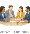 商務人士、開會的人 130509017