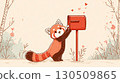 小熊貓寄信 130509865