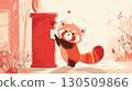 小熊貓寄信 130509866