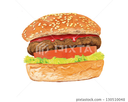 番茄漢堡（含芝麻） 130510048