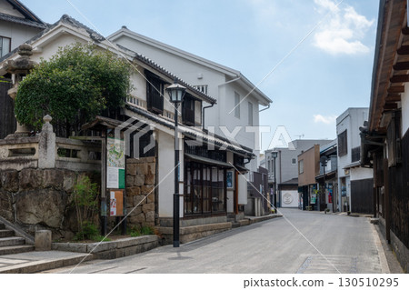 A beautiful Sunday scene in Kurashiki, Okayama Prefecture, Japan 130510295