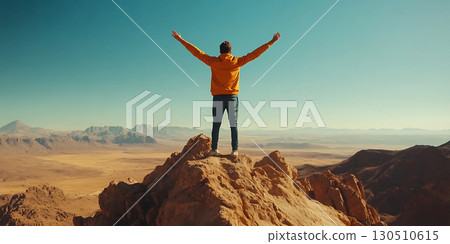 Conquering the Summit A Triumphant View Conquering the Summit A Triumphant View 130510615