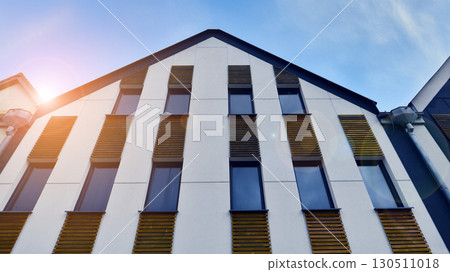 A modern tenement house in the city. A modern tenement house in the city. 130511018