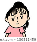 My illustration: Girl with a ponytail My illustration: Girl with a ponytail 130511459