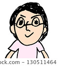 My illustration: A girl with glasses My illustration: A girl with glasses 130511464