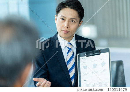 Meeting business people Meeting business people 130511479