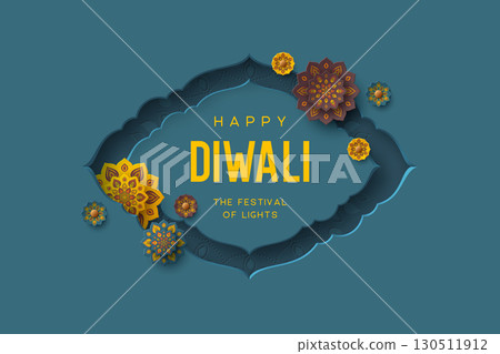 Diwali festival holiday design Diwali festival holiday design 130511912
