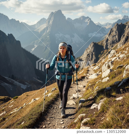 Trekking among peaks 130512000
