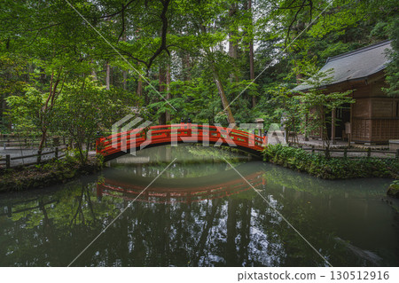 View of Oguni Shrine, Ichinomiya of Totomi Province, in Morimachi (Shizuoka Prefecture) 130512916