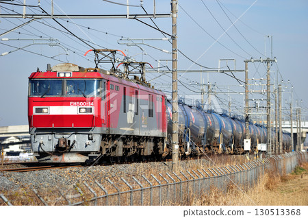 Tohoku Main Line, Kurihashi-Higashiwashimiya, JR Freight, EH500-14 (Sendai) 130513368