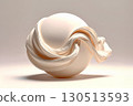 a scarf that wraps a sphere from a sphere 130513593