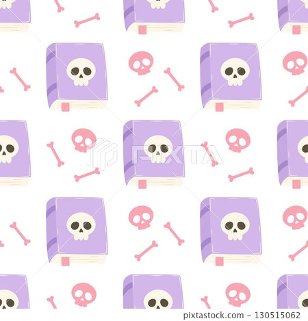 magic spell book seamless pattern magic spell book seamless pattern 130515062