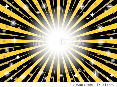 Yellow concentrated line background_black background 130515229