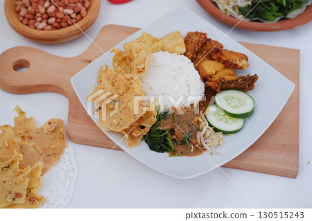 Indonesian Street Food Style Dish 130515243